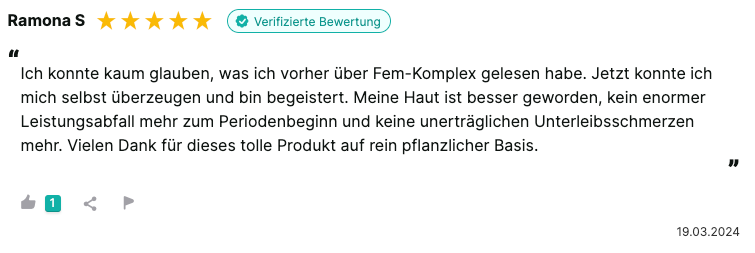 Fem komplex feedback reviews 6