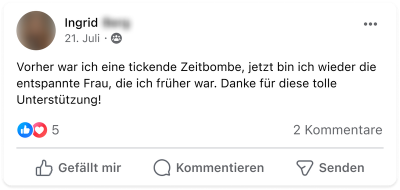 Meno stimmungsschwankungen ingrid