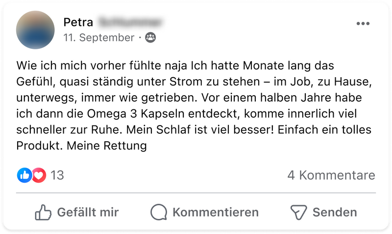 Omega cortisol petra