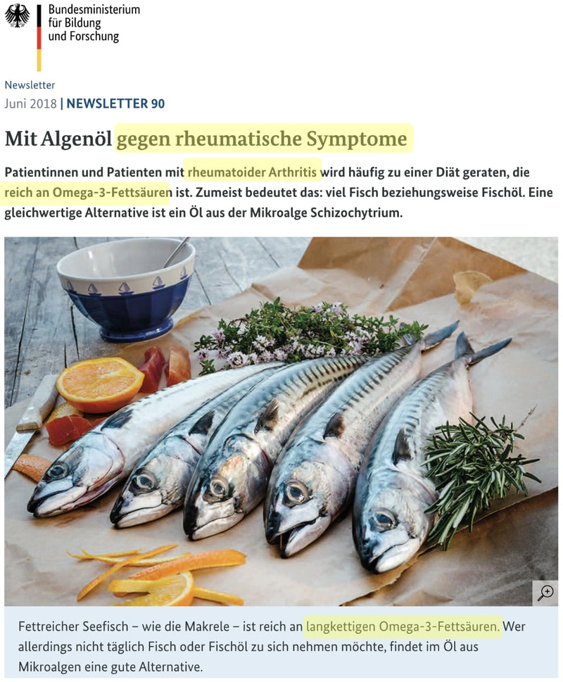 Omega 3 arthritis bmbf